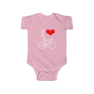 I Love Bicycles Cotton Onesie,