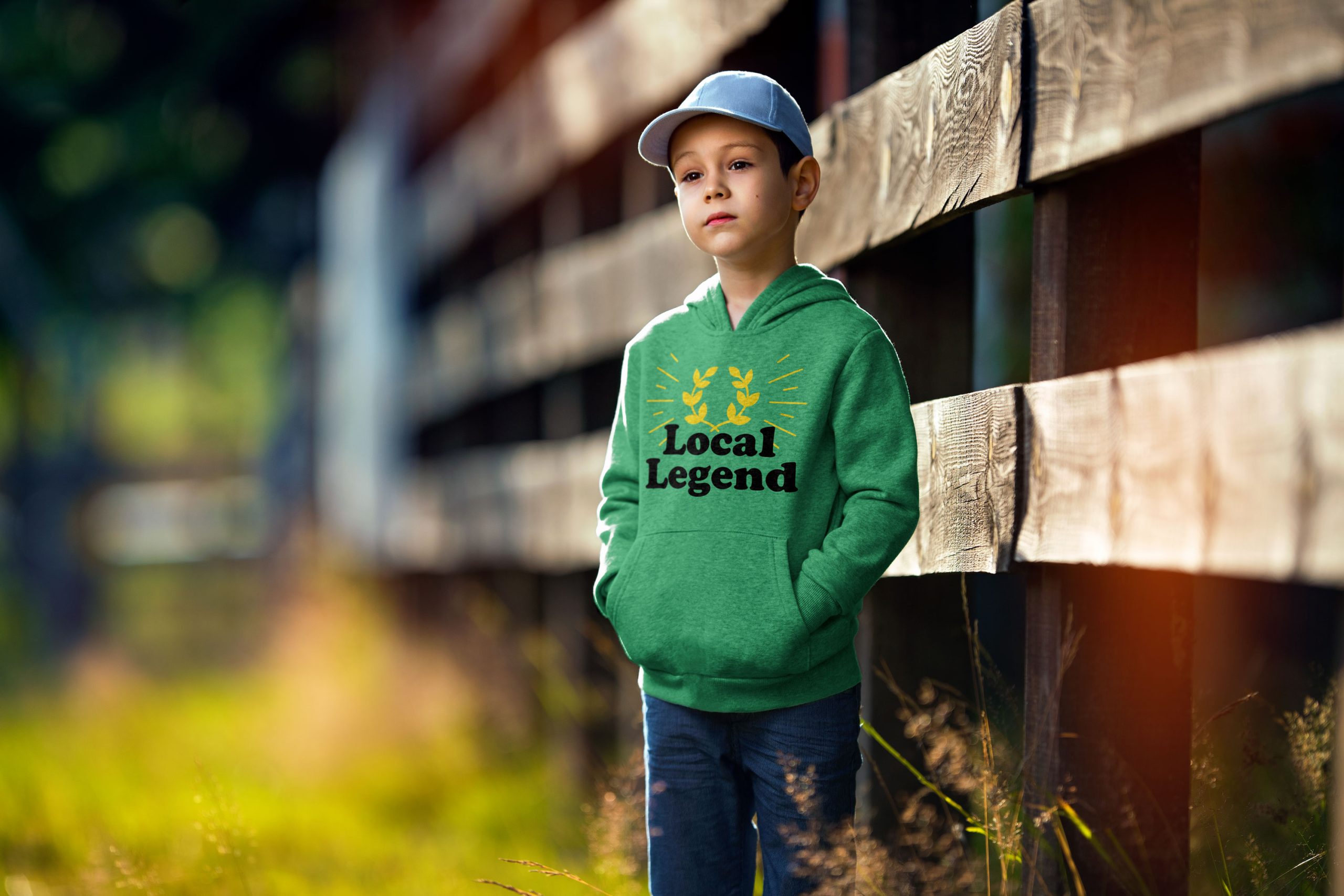 local legend boys hoodie strata cycling passion humor