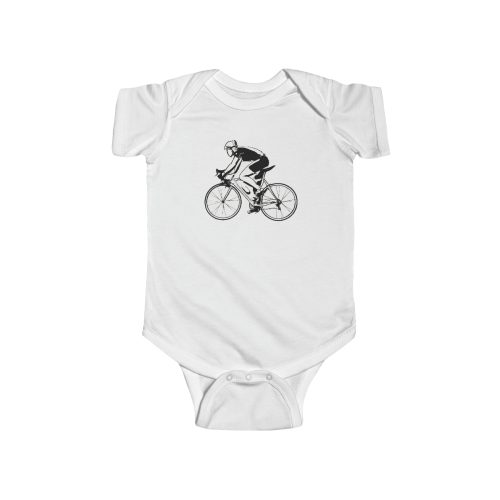 Road Cycling Sketches Baby Onesie