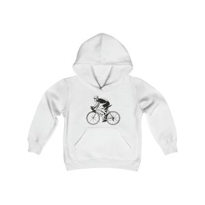 Kid's Road Cycling Sketches Hoodie