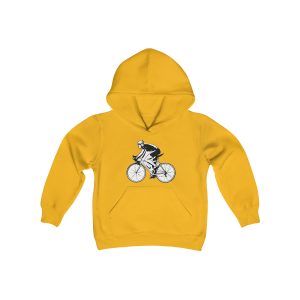 Kid's Road Cycling Sketches Hoodie