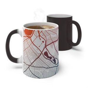 Queens Map Magic Mug