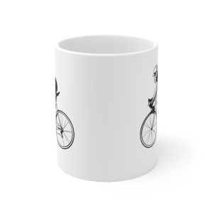 Road Cycling Sketches Ceramic Mug