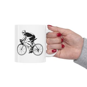 Road Cycling Sketches Ceramic Mug