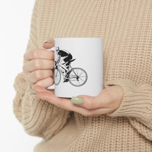 Road Cycling Sketches Ceramic Mug