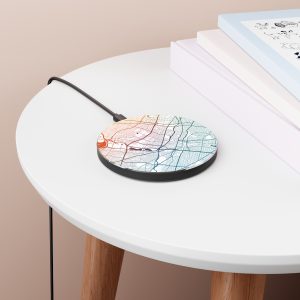 Queens Gradient Map Wireless Charger