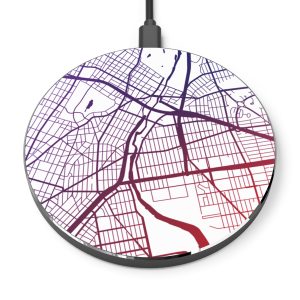 Bronx Gradient Map Wireless Charger